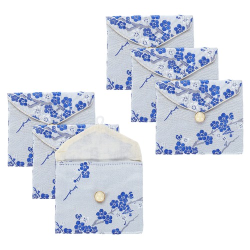 6pcs chinese style - style, silk