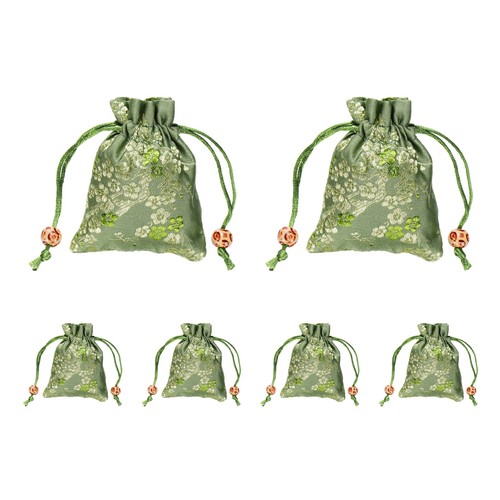 6pcs silk bag 10x12cm for - 6pcs,