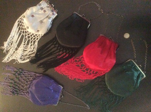 Silk clutch bag - bag, internal