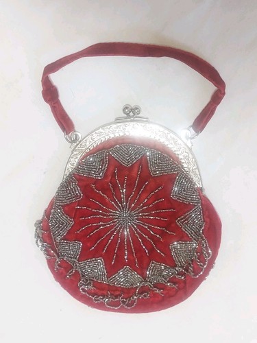 Antique embroidered silk - antique,