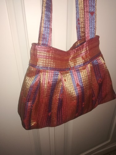 Borsa stoffa realizzata - stoffa,