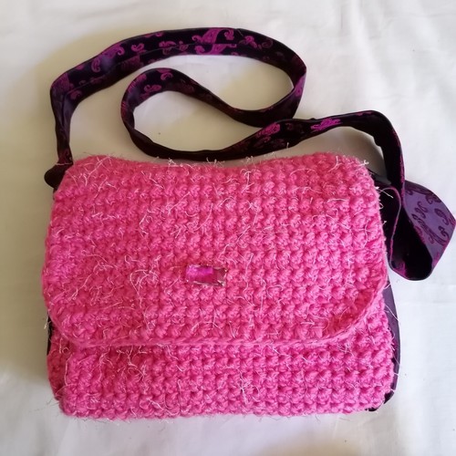 Borsa crochet spalla - borsa,