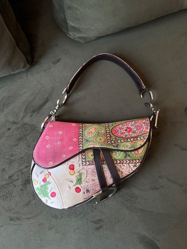 Borsa christian dior patchwork - borsa,