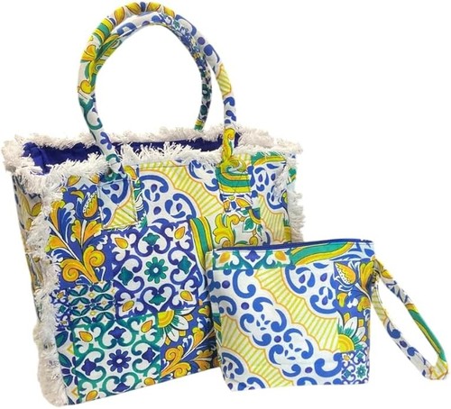 Karamell set borsa spiaggia - set,
