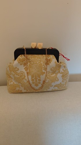 Borsa gialla san leucio - gialla,